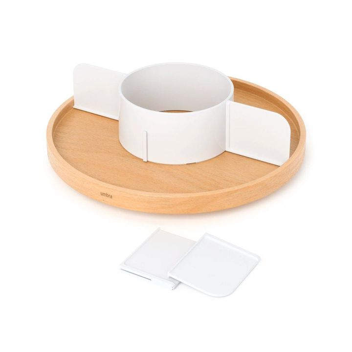 Tabla De Madera Organizadora Especias Umbra Madera Natural - Vista 3
