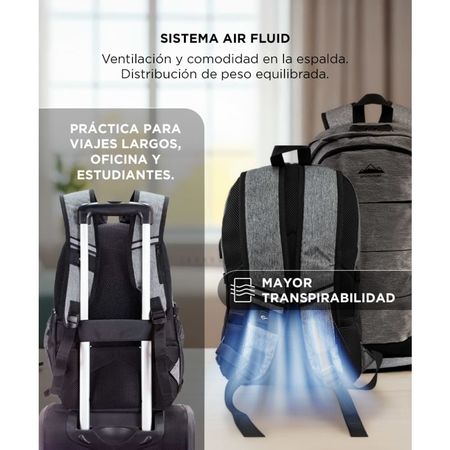 Mochila Pro Notebook South Port 156 Gris