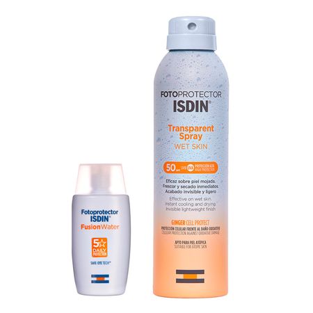Isdin Set Protector Solar Fusion Water + Wet Skin 250ml
