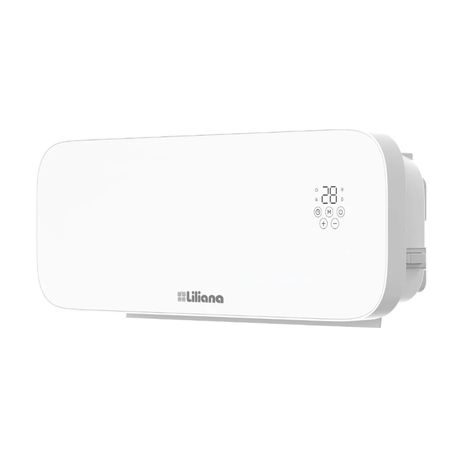 Caloventor De Vidrio Liliana De Pared Tipo Split  2000 Watts.Smartheat Blanco Cwd951