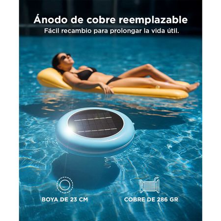 Boya Ionizador Solar Gadnic L130 Antisarro Sustentable 130.000Lts
