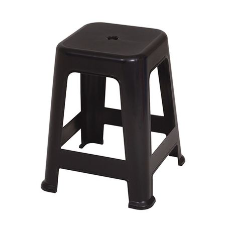 Banqueta Mor 15151129 Plastica Negra