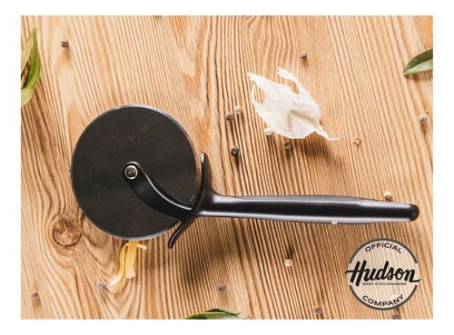 Corta Pizza Rueda Hudson Acero Inoxidable Negro Negro - Vista 3