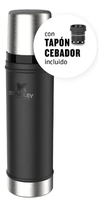Termo Stanley Clasico 591Ml - Negro 2.0 - Vista 3