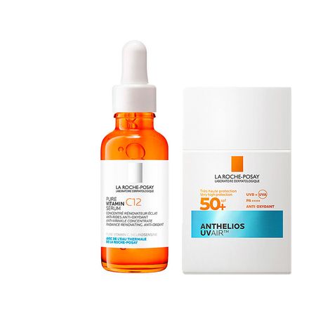 Anthelios UV Air Fps50 La Roche Posay + Pure Vitamin C12 Set