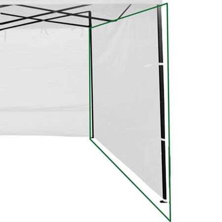 PARED BLANCA CIEGA DE 3 x 3 M PARA GAZEBO