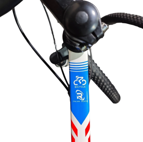 BICICLETA AERO BIKE – MODELO VENTORODADO 29 21 VELOCIDADES DISEÑO ITALIANO (BLANCO- ROJO) - Vista 6