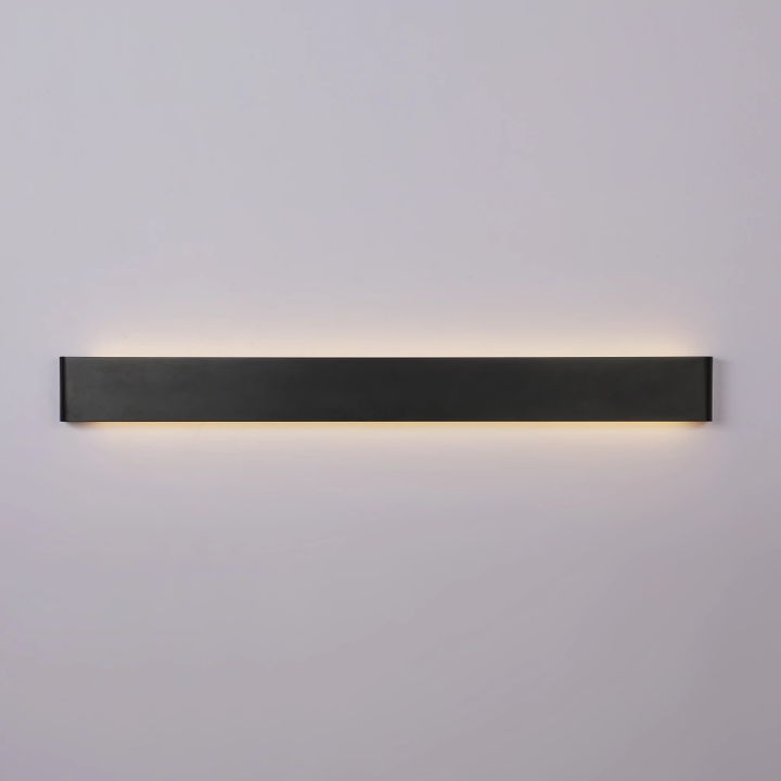 Aplique Exterior Bidireccional Momo 3 Luz Led Calida 49w Negro - Vista 5