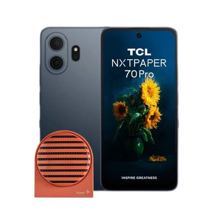 Combo TCL 70 NXTPAPER Pro 5G 8+256GB Stellar Blue + Parlante Hune