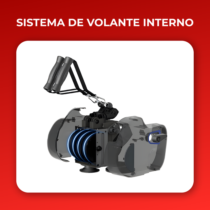 Ejercitador Entrenamiento Fuerza Poleas Core Master Melfit - Vista 6