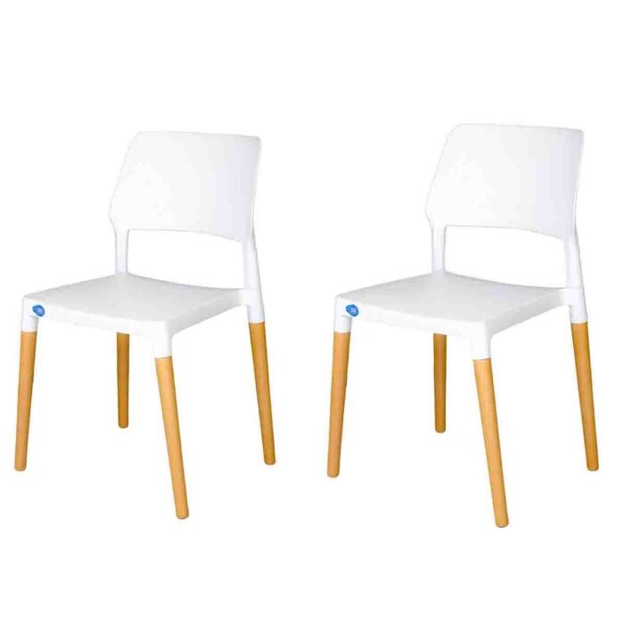 Silla Niza P/Madera Blanca Voss - Vista 5