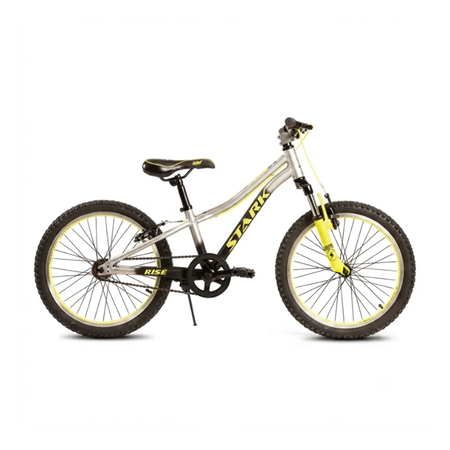 Bicicleta Stark Bmx Rise R20" Gris Negro Amarillo