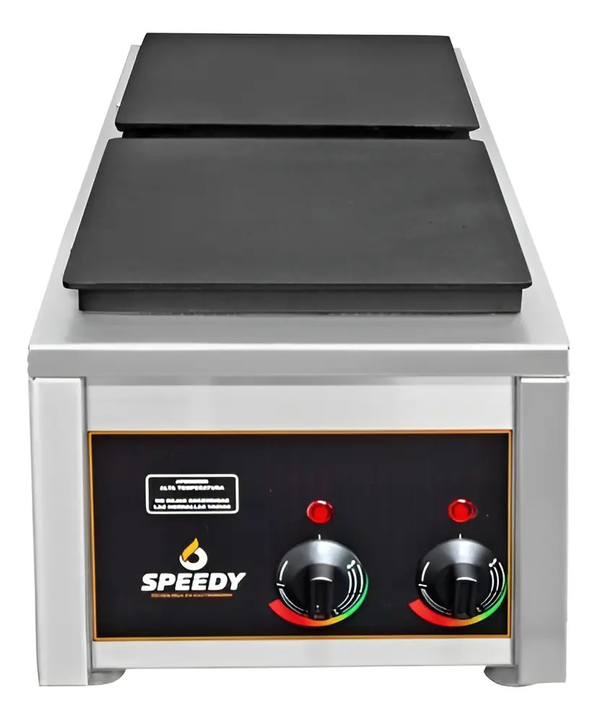 Anafe Electrico Industrial Speedy Grill 2 Hornallas 2.5 Kw - Vista 1