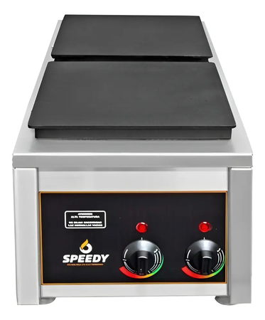Anafe Electrico Industrial Speedy Grill 2 Hornallas 2.5 Kw