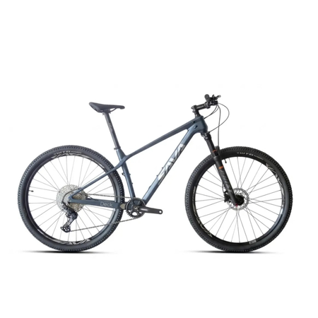 Bicicleta MTB Sava Deck 6.2 Talle M R29 Carbon 12V Shimano Deore Gris Disco Hidr.