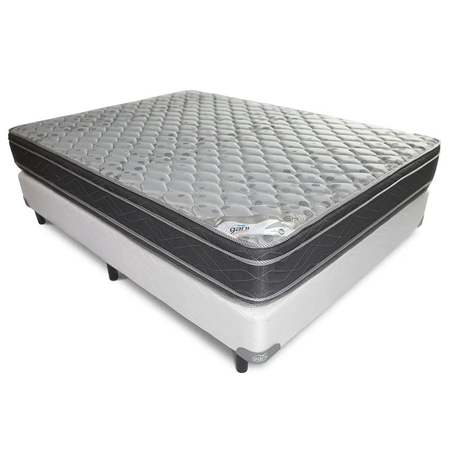 Conjunto Colchón de Espuma + Base Gani Silver Flex 140x190cm