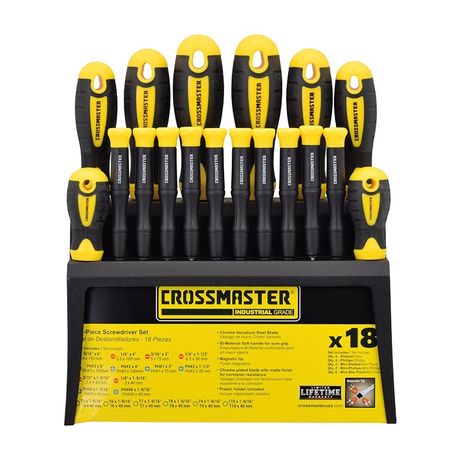 Set Destornilladores 18 Pcs Crossmaster