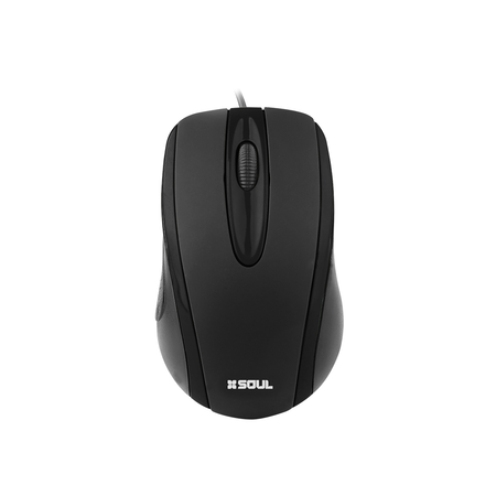 Mouse USB Soul Office M100 Negro
