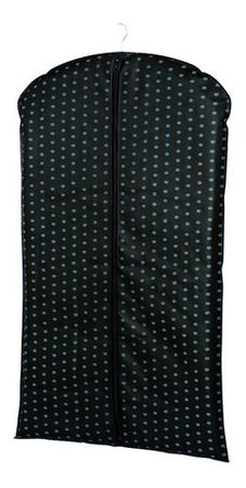 Porta Traje Funda 60x137 Cubre Guarda Traje Cierre Compactor Negro