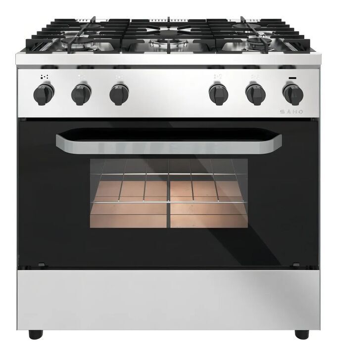 Cocina Morelli Saho Kuma 820 5 Hornallas Puerta con Visor a Gas - Vista 1
