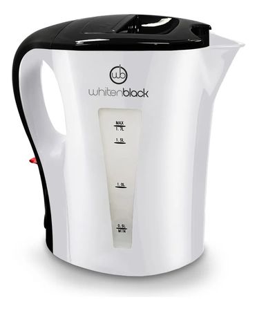 Jarra Pava Electrica Whitenblack Apwb17 Blanco 1,7l 2000w Cs