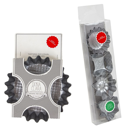 SET X16 TARTELETAS FORMATOS VARIADOS  - DOnA CLARA