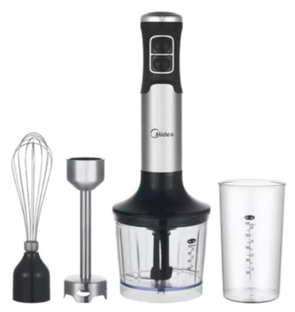 Mixer Midea Hb-1100x3ar1 Negro Y Plateado 220v 50 Hz 850w