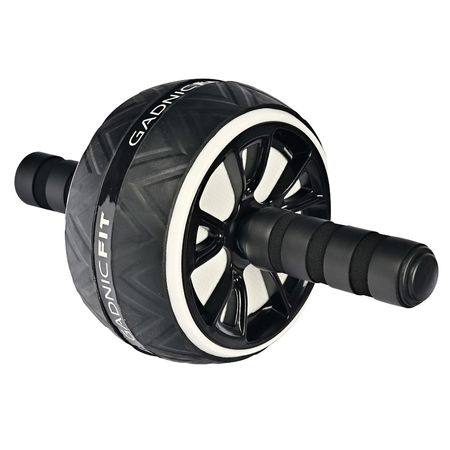 Rueda Abdominales Gadnic Fit Ab Wheel Ancha Resistente + Matt Para Rodillas