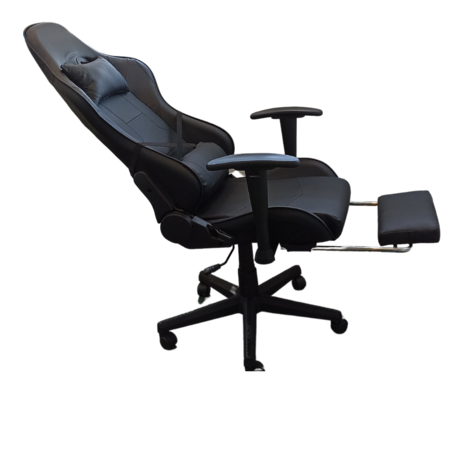Silla Gamer Ergonómica PC Reclinable 180° Giratoria Con Apoyapies