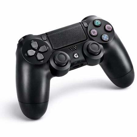 JOYSTICK INALAMBRICO COMPATIBLE CON PS4 GLOBAL ELECTRONICS (P4-WL-LIGHT-BK)