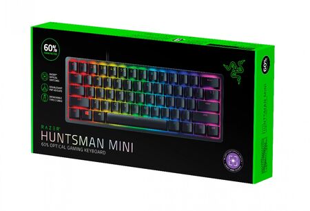 Teclado Gamer Razer Huntsman Mini Purple-switch Clicky Espanol