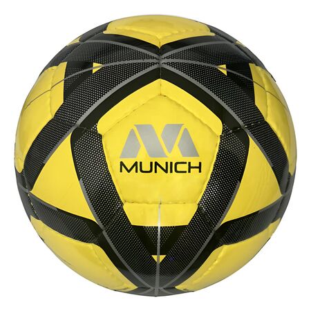 Pelota Munich Elite Pro Futsal - Profesional - Alto Rendimie Amarillo-Negro 4