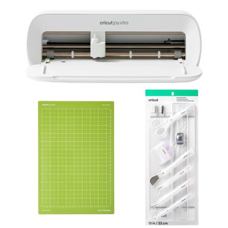 Cricut Joy Xtra Bluetooth+Tapete StandardGrip+Kit 7 Herramientas Esenciales