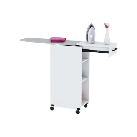 Mueble Centro De Planchado Plegable Tabla Planchar
