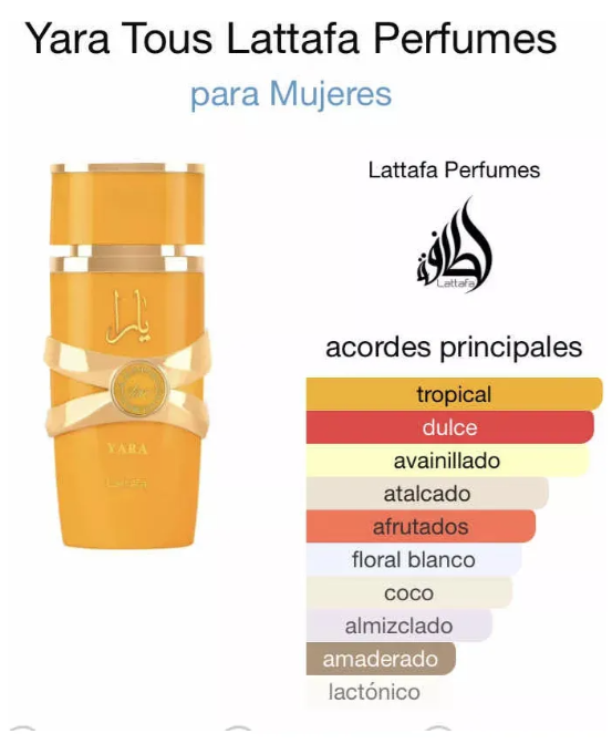 Perfume yara tous 100 ml femenino - Vista 2