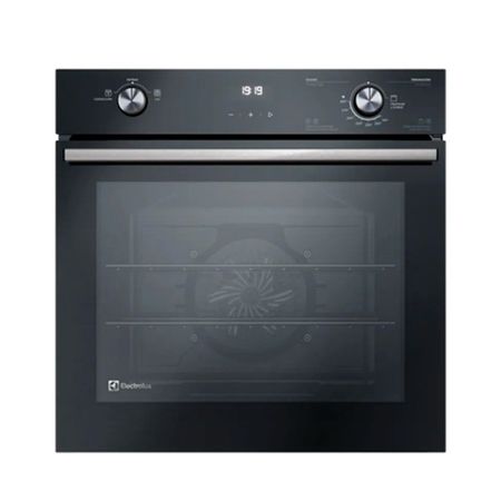 Horno Electrolux OE8GH 80 Litros Empotrable A Gas Negro y Acero