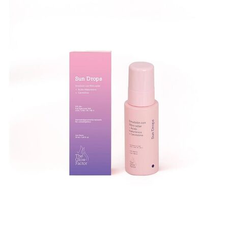 Protector Solar The Glow Factor Sun Drops FPS 30