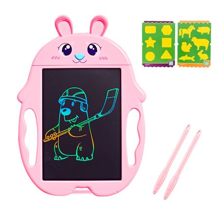 Pizarra Mágica Rosa Gadnic Tableta Escritura Digital + Plantilla 