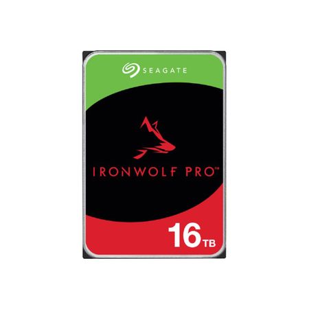 Disco Duro 16T Seagate 3.5 HD Nas Ironwolf Pro Sata 6GBS ST16000NT001