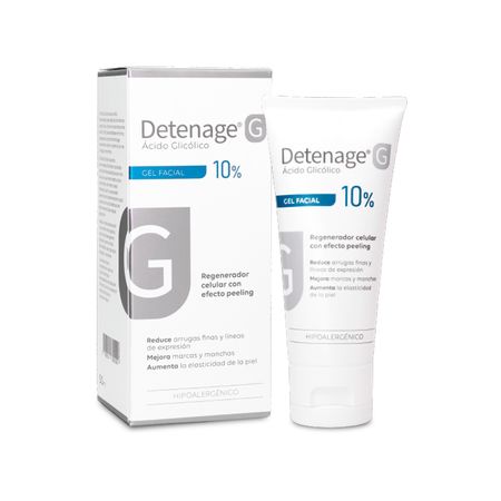 Gel Detenage G 10% Acido Glicolico Crema Facial Antiedad