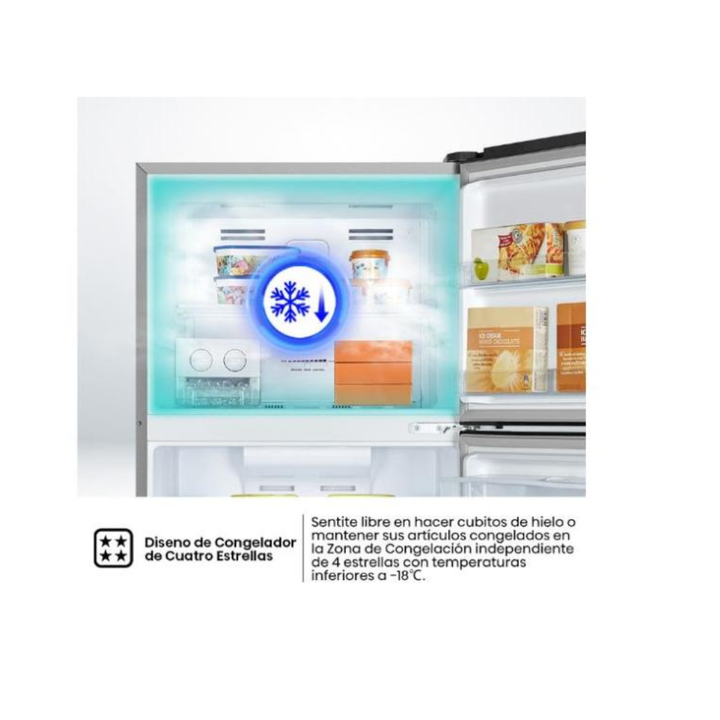 Heladera No Frost 379 Litros Inverter Con Dispenser Rt3n375nmc Ino Hisense - Vista 4