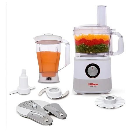 Multiprocesadora Liliana Megapros Am740 750w Blanca Blanco