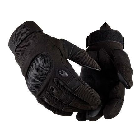 Guantes Para Moto Street Pro Con Protección Y Dedo Táctil Palma Con Grip XL