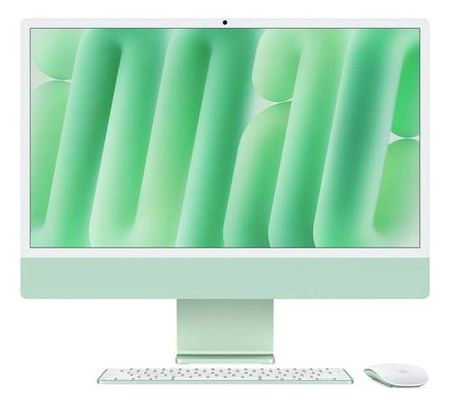 iMac 24 M4 10cpu 10gpu 24gb 512gb - Verde - Teclado Inglés