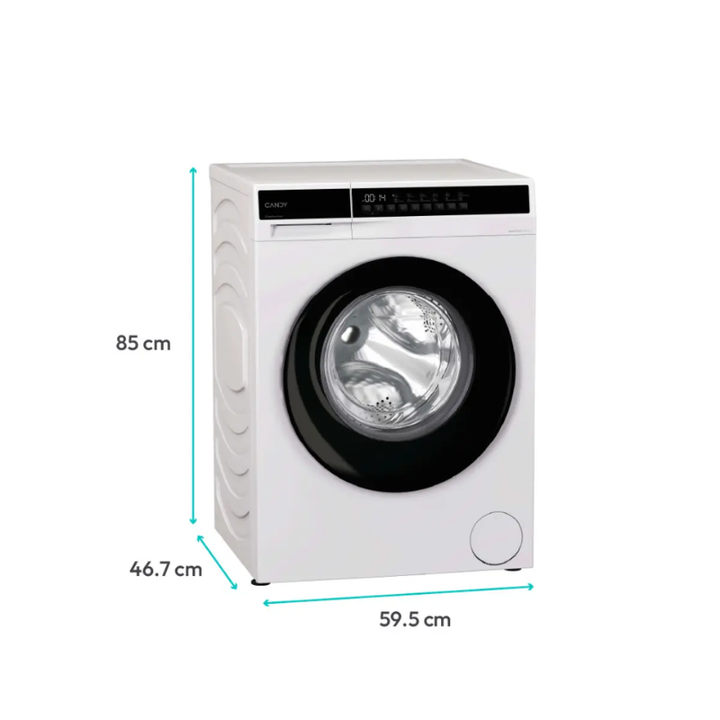 Lavarropas Candy 6,5Kg Inverter 1200 RPM Blanco Ey26sb7-12 - Vista 4