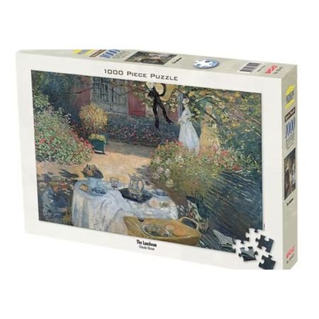 Rompecabezas Tomax El Almuerzo Claude Monet 1000 Piezas Coleccionable Original