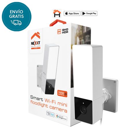 Camara IP Nexxt NHC-F410 Luz Exterior WiFi Sin Cargador