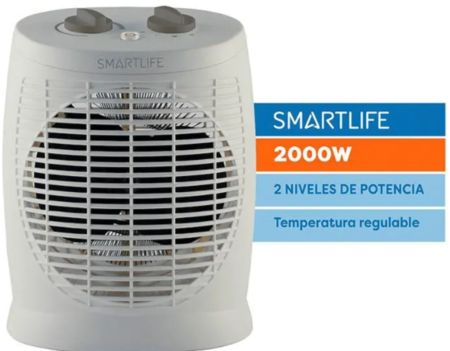 Caloventor Smartlife SLCAV2000GPN 2000Watts Blanco