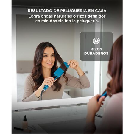 Buclera Profesional Gadnic Rizadora Control de Temperatura Iones de Cerámica 