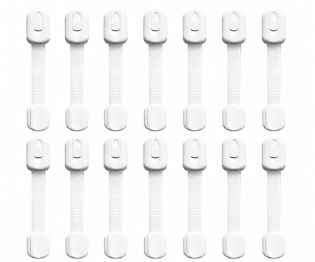 Traba Seguridad Bebés X12 Ajustable Flexible Adhesiva 3M